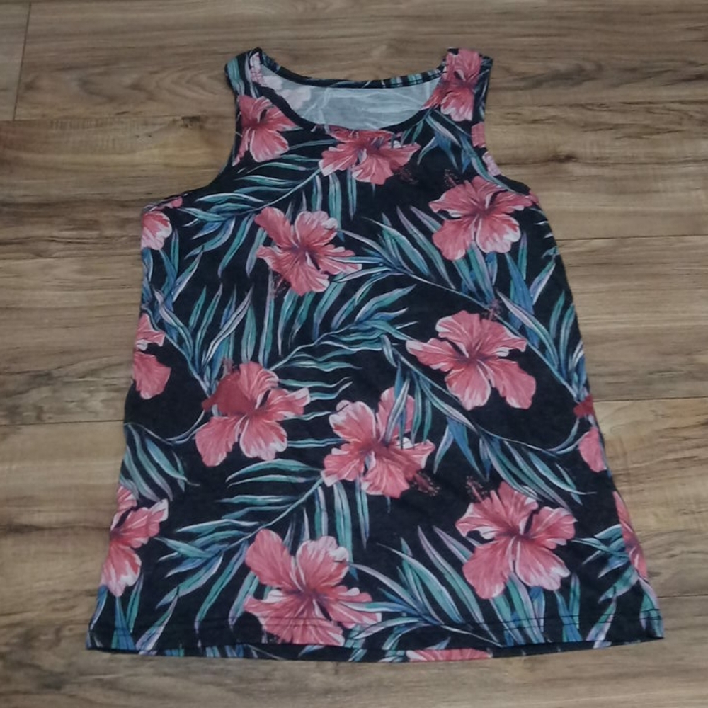 Floral tank top
